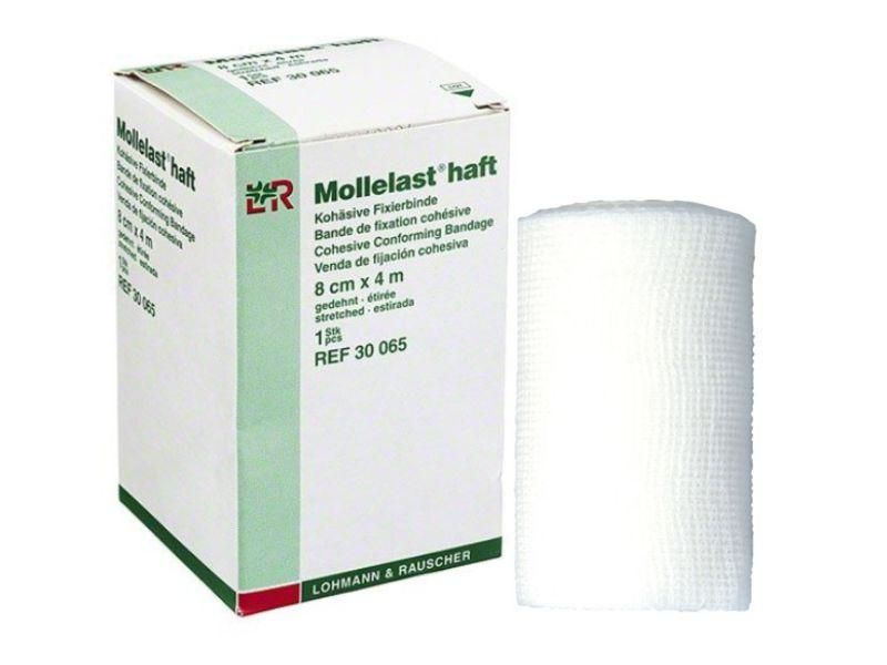 Haft Fixierbinde elastisch kohäsiv 8 cm x 4 m