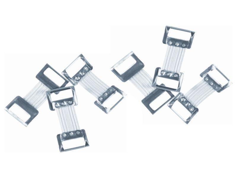 Verbandklammern elastisch weiß