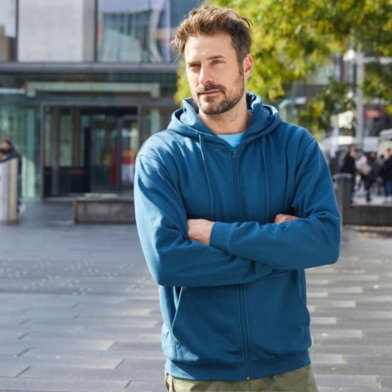 Herren Kapuzen Sweatjacke