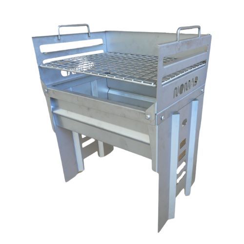 NOMAD 4.0 Stainless Steel Portable BBQ Charcoal Grill