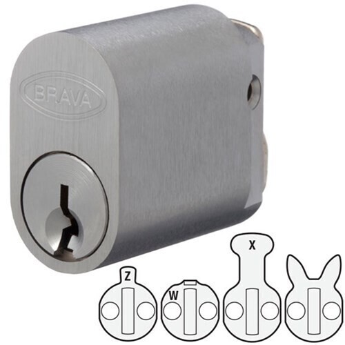 BRAVA METRO CYL 5070 SC KD W/ U, Z AND RABBIT CAM