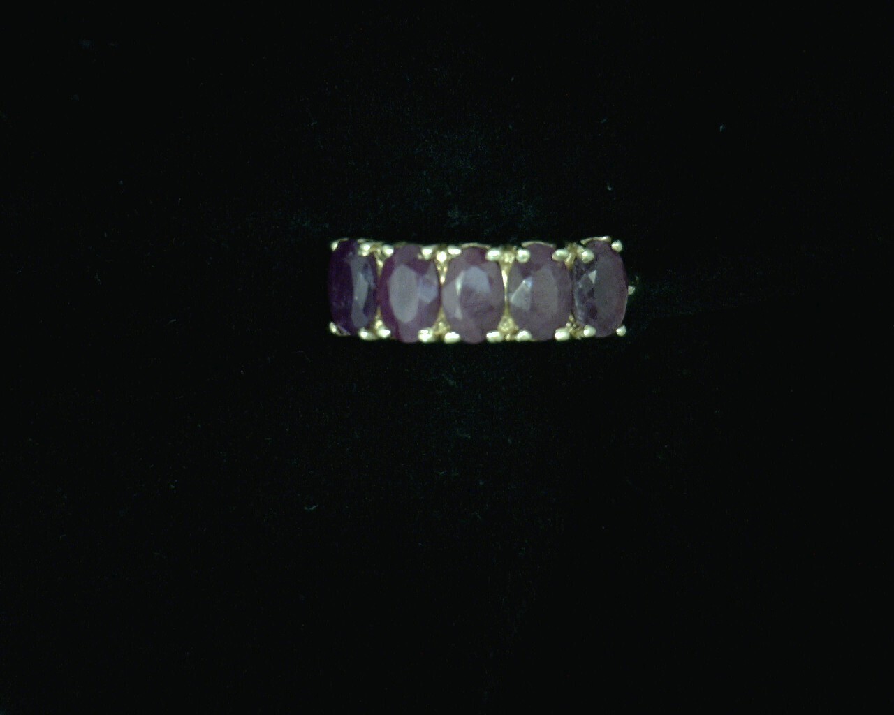 51587 Yellow Gold Lady's Ruby Ring