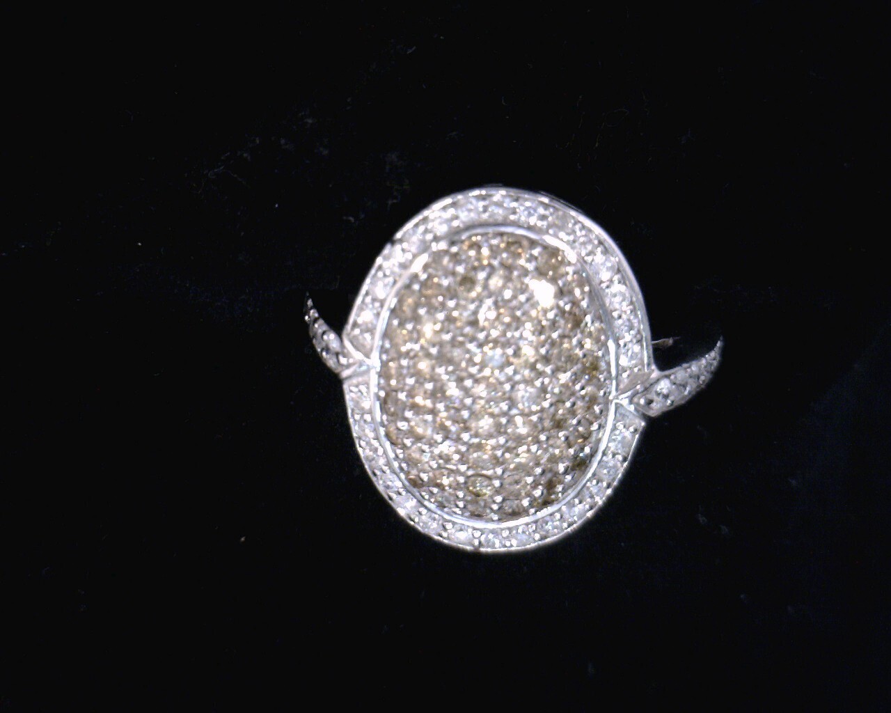 62528 White Gold Lady's Diamond Fashion Ring