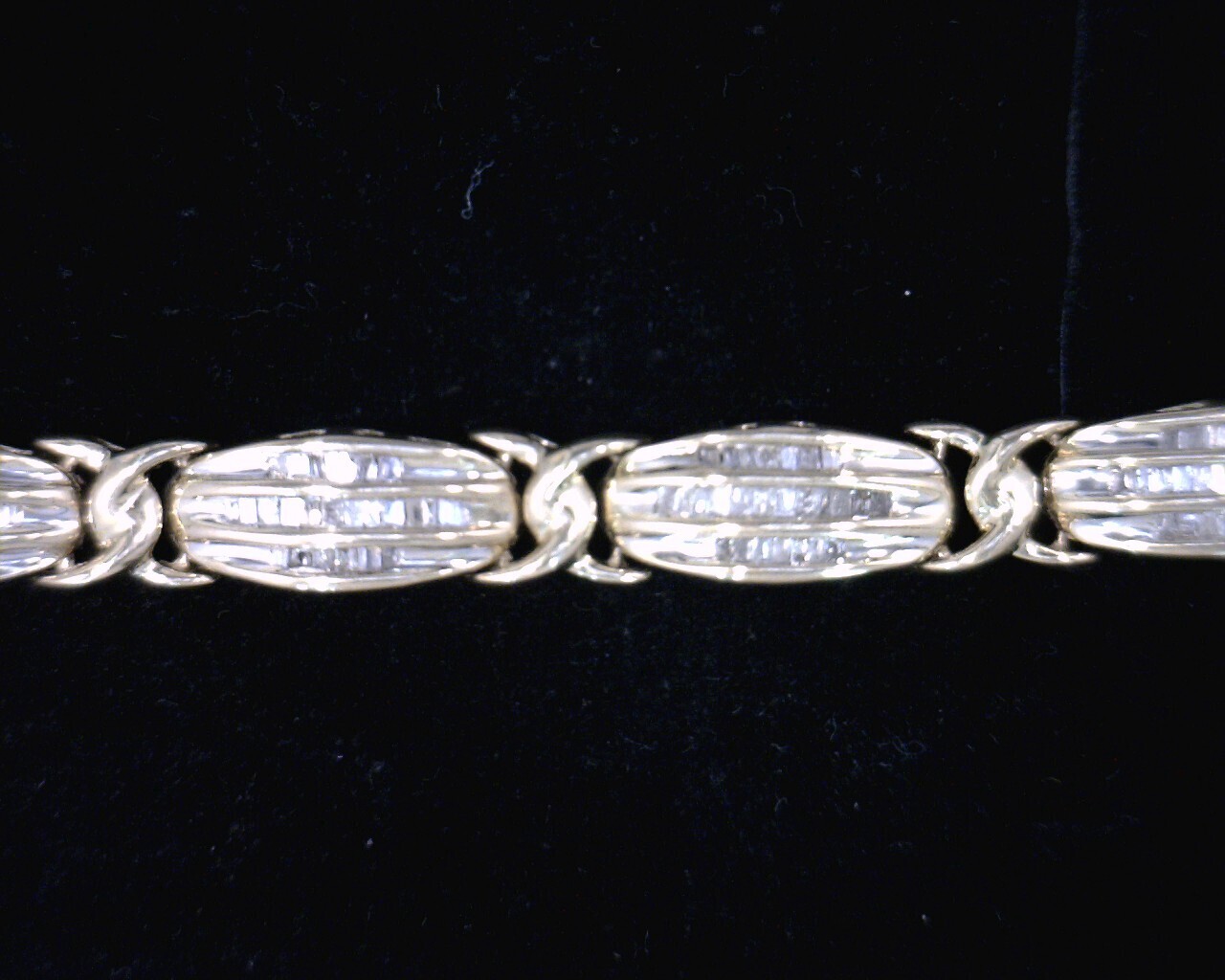 45344 Yellow Gold Lady's Diamond Bracelet