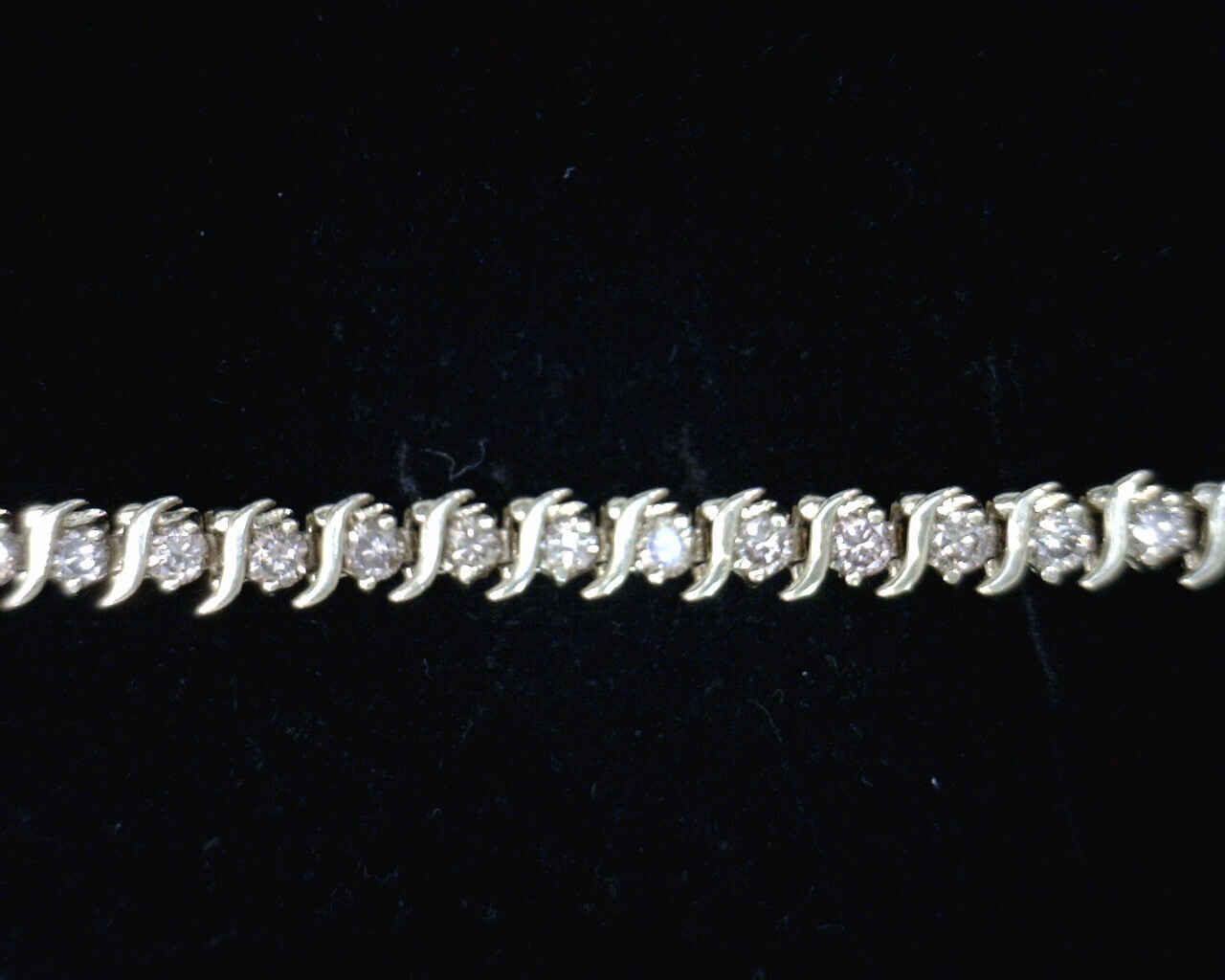 53999 Yellow Gold Diamond Tennis Bracelet