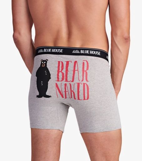 bear naked men&#39;s boxer brief, Size: S, Colour: grey, Season: spring 2025