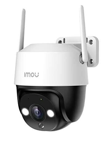 Imou 360° Caméra Surveillance WiFi Extérieure, PTZ Caméra IP Exterieur WiFi 1080P, Vision Nocturne Couleur 30M, Détection de Personne AI, Suivi Intelligent, Étanche IP66, Audio Bidirectionnel, Sirène