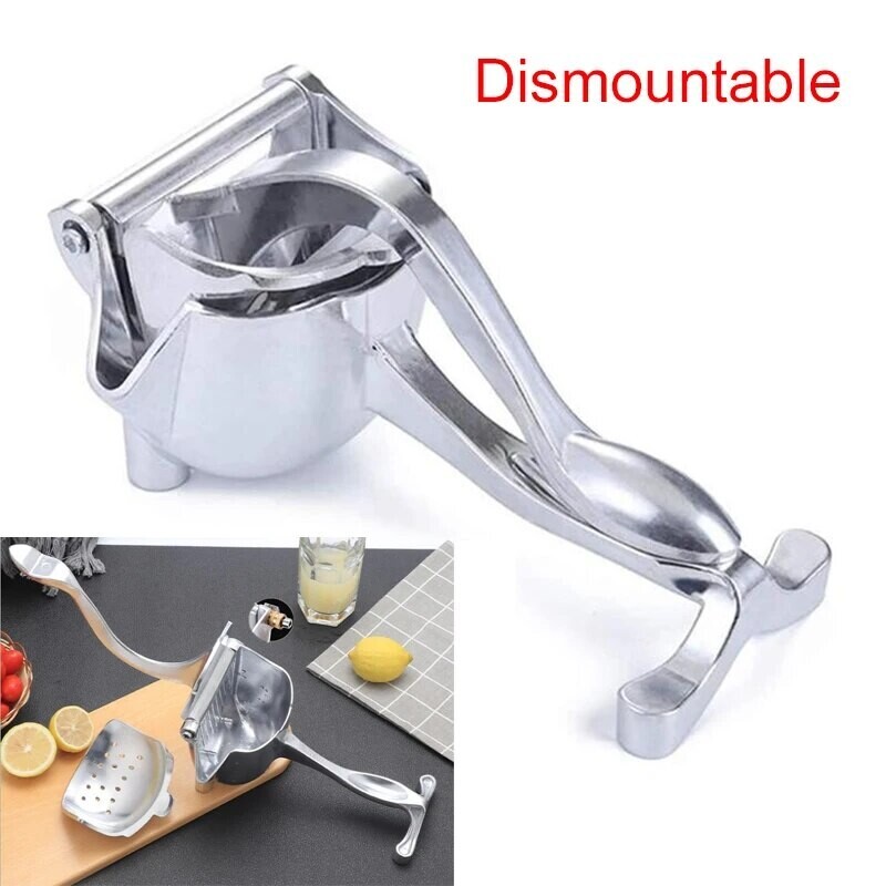 Lemon Squeezer Aluminum Alloy Lemon Juicer Manual Juicer Heavy-duty Hand Pressed Fruit Juicer, Color: Type A