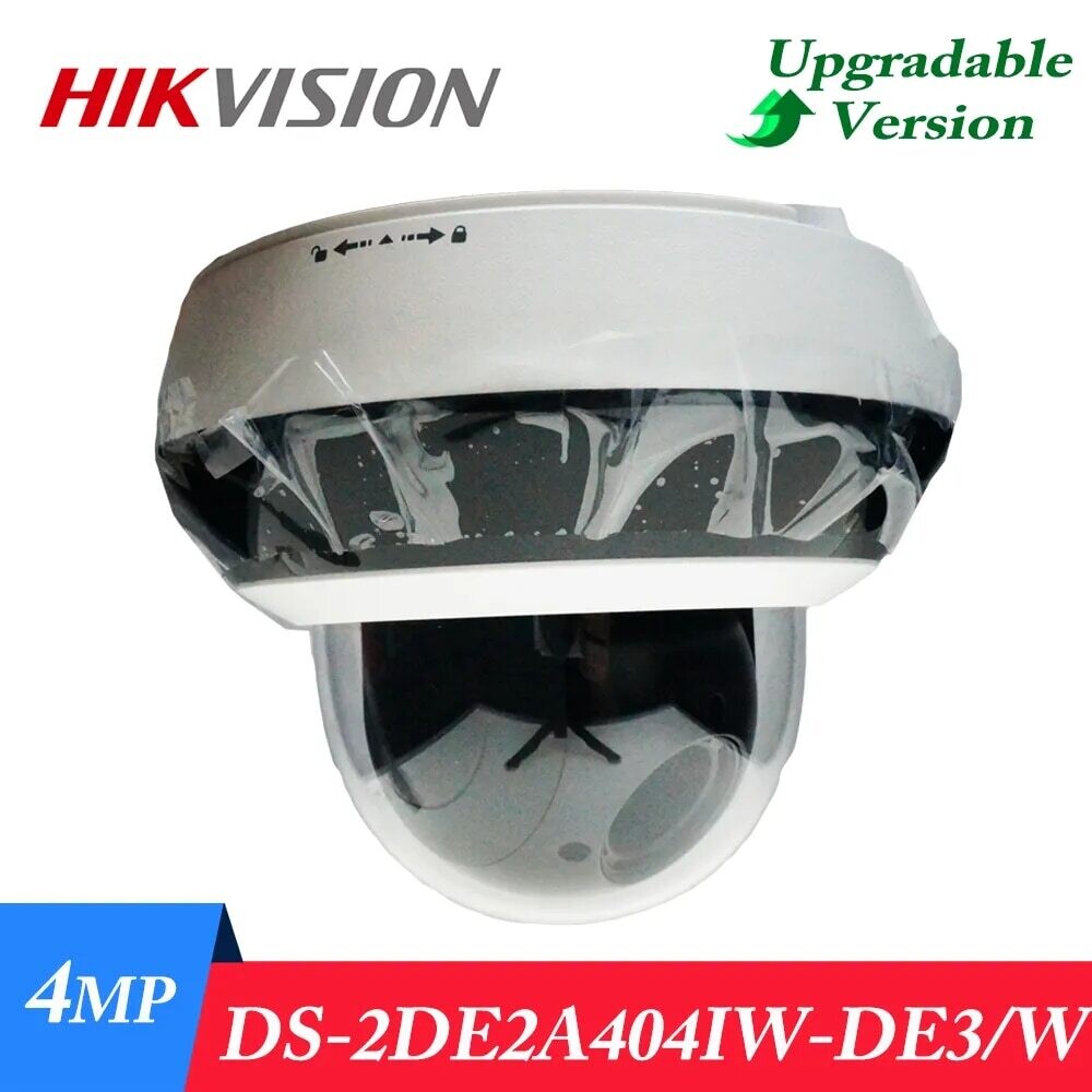 Hikvision Original DS-2DE2A404IW-DE3/W(C0)(S6)(C) 2-inch 4 MP 4x Zoom Wi-Fi IR Mini PT Dome Network Camera IP66 IK10