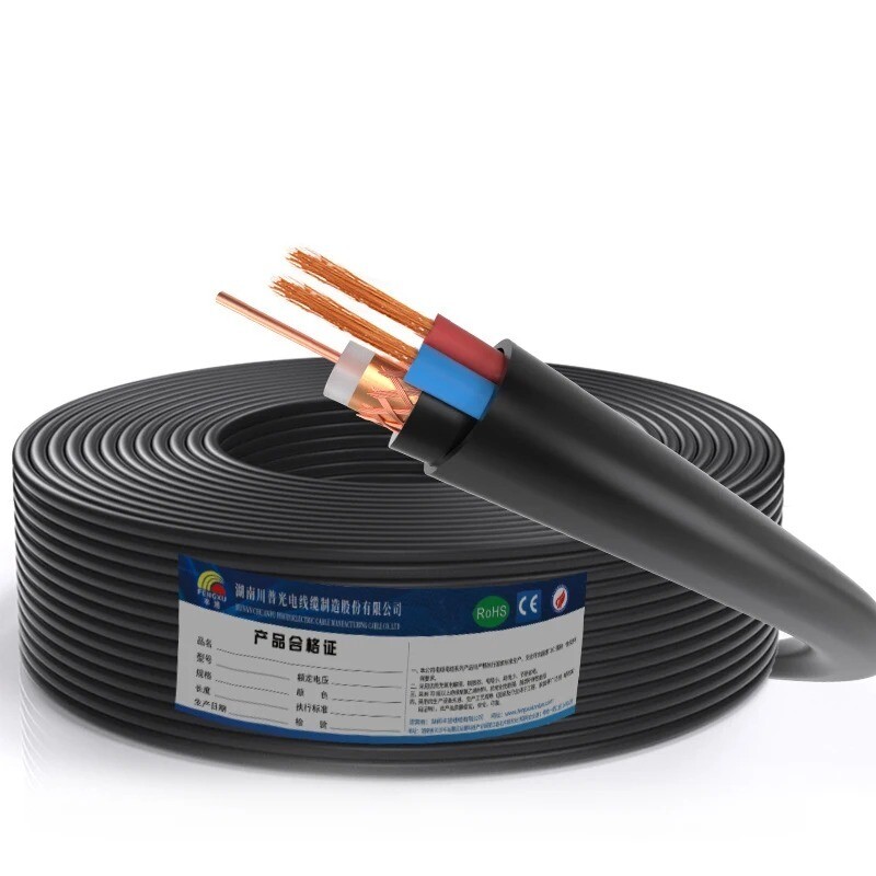 Coaxial rg59 RG59 Cable with CCA Copper RG 59 Power Cable Communication CCTV Camera Cable