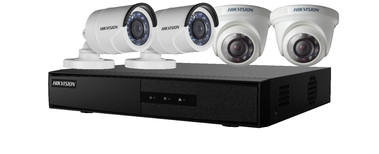 Analog video surveillance KIT DS-J142I/7204HGHI-F1+2+2CAM