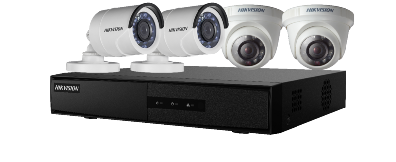 KIT Video surveillance analogique DS-J142I/7204HGHI-F1+2+2CAM