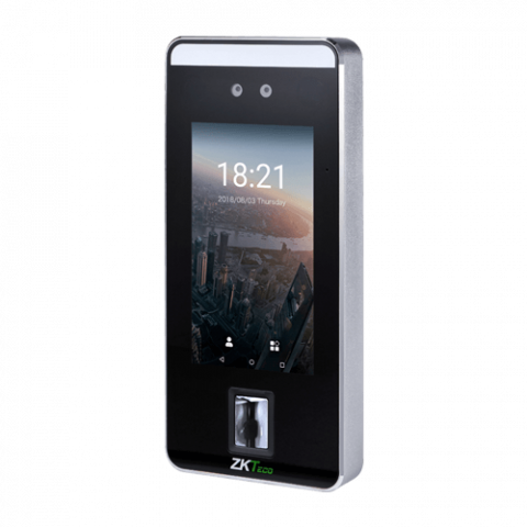SpeedFace-V5L: ZKTeco High Speed Biometric Access Control Terminal with Face Recognition