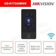 Hikvision face access terminal wifi face recognition terminal  DS-K1T342MWX