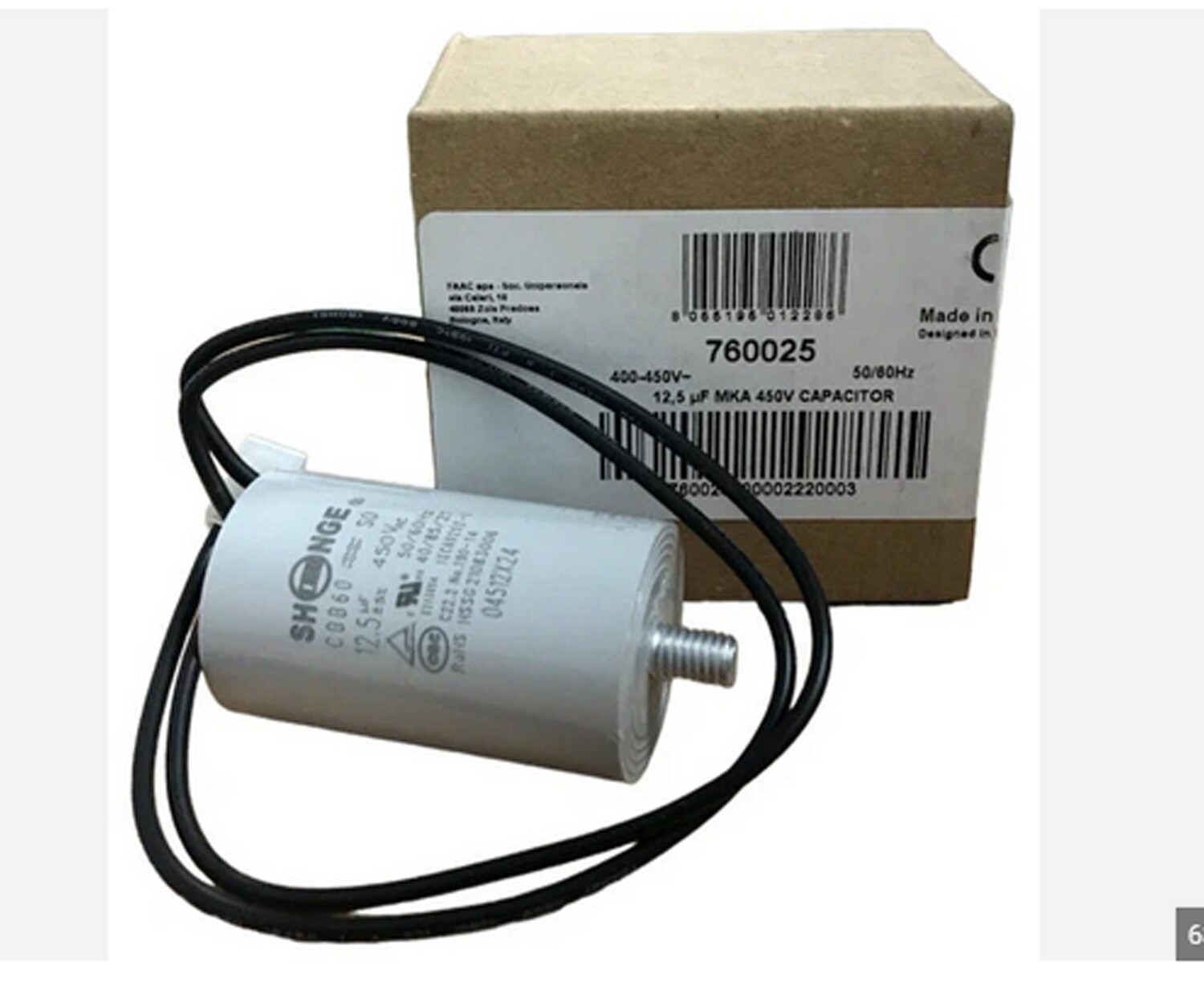 Condensateur UF 12,5 avec câble de 150 mm pièce de rechange d’origine