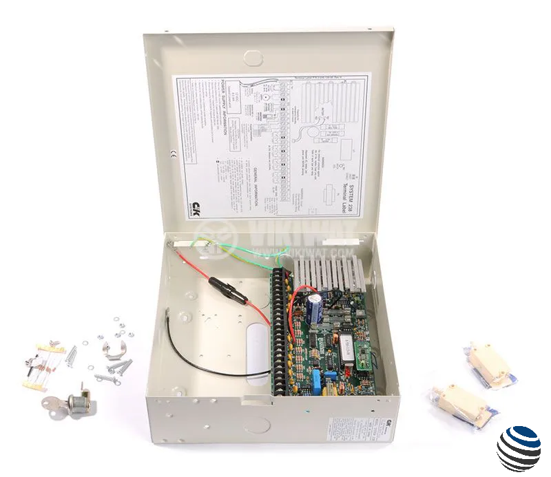 C&amp;K Alarm Center with 8 zones with box.