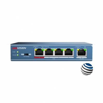 HIKVISION DS-3E0105P-E(B) PoE Switch