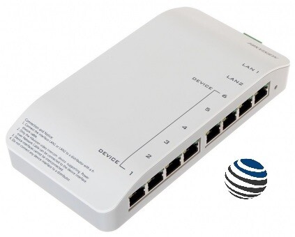 SWITCH DS-KAD606-P DEDICATED TO HIKVISION IP VIDEO PHONES, Video/Audio Distributor