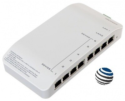 SWITCH DS-KAD606-P DEDICATED TO HIKVISION IP VIDEO PHONES, Video/Audio Distributor