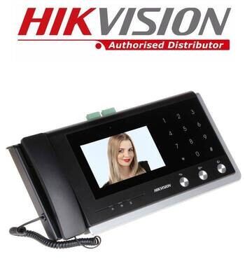 DS-KM8301 - HIKVISION -
INTERCOM VIDEO  - MASTER STATION - IP CAMERA LIVE VIEW - PANNEAU DE VERRE ET SUPPORT EN ALLIAGE D&#39;ALUMINIUM