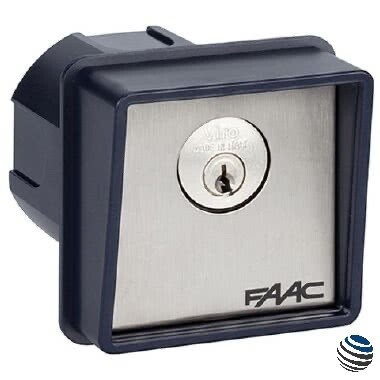​faac 401010004 T10 keyed push button with key no. 4