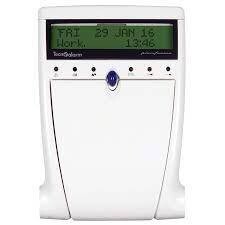 Control console with LCD display