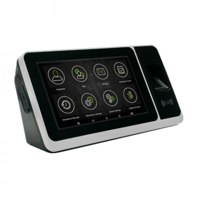 ZKTeco Zpad Plus Fingerprint Time Attendance System - Registers Employees - 7 Inch Touch Screen - 1 GB RAM - USB Support - BioTime Web Embedded T&amp;A Software