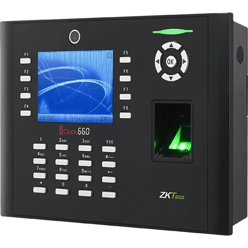 ​iClock 680 biometric fingerprint reader for time &amp; attendance and access control
