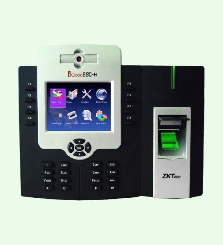​iClock 880 biometric fingerprint reader for time &amp; attendance and access control