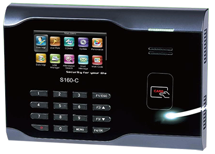 Zkteco S160-C Smart Card Time Attendance System with Color Screen
