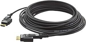 Kramer Electronics CRS-AOCH/XL-328 Câble HDMI 100 m HDMI Type D (Micro) Noir