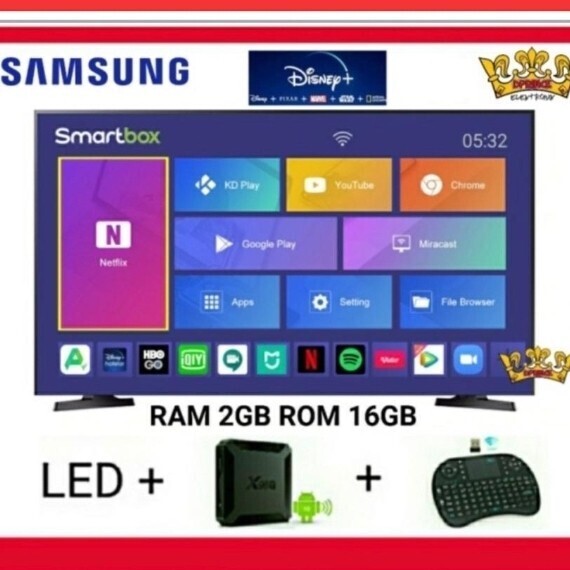 TV SAMSUNG - 43 Pouces Smart &amp; Androide  – UA43T5300AUXLY