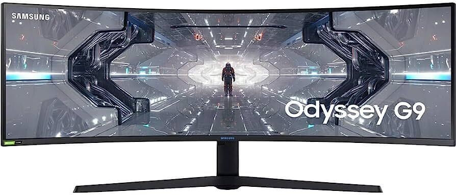 SAMSUNG 49” Odyssey G9 Premium Pro, LC49G95TSSNXZA, Black