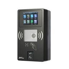 Biometric access control terminal with QR code and RFID reader ZKTeco BR1200