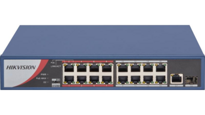 Commutateur POE non géré Fast Ethernet à 16 ports