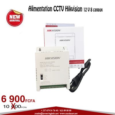 Hikvision 12V 8-ch CCTV Power Supply