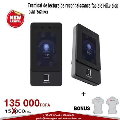 Terminal de lecture de reconnaissance faciale Hikvision