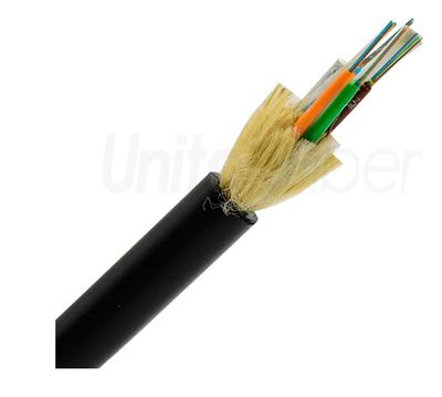 ADSS optical fiber Cable ADSS 12 core PE Span 100 Single Mode (Single Sheath) with 2 tube, 1km