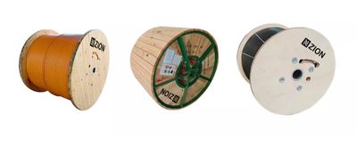 ADSS optical fiber Cable ADSS 12 core PE Span 100 Single Mode (Single Sheath) with 2 tube, 1km
