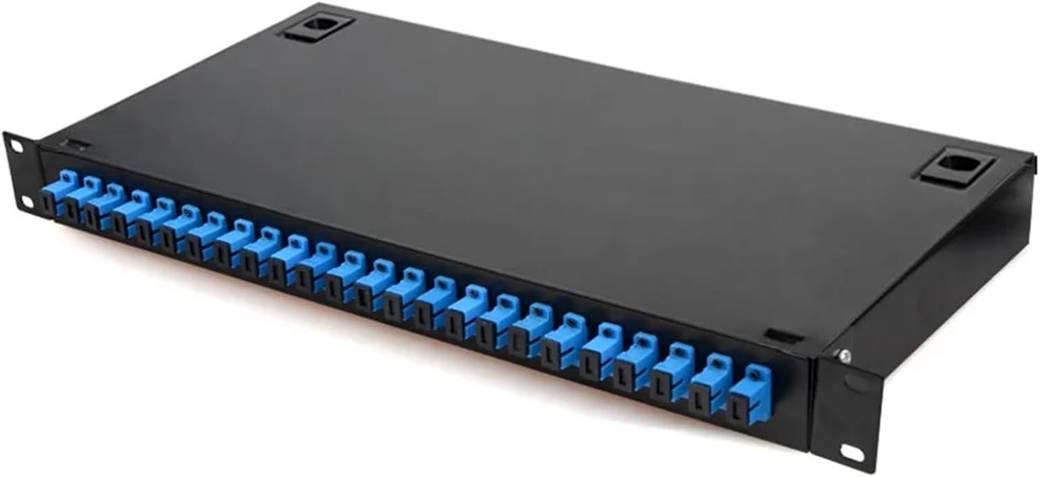 Patch panel 24 cores SM with 24 pigtails UPC