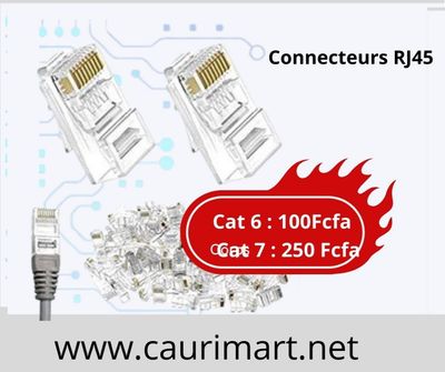 RJ45 FTP Cat6 connectors