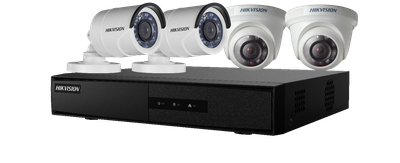 Analog video surveillance KIT DS-J142I/7204HGHI-F1+2+2CAM