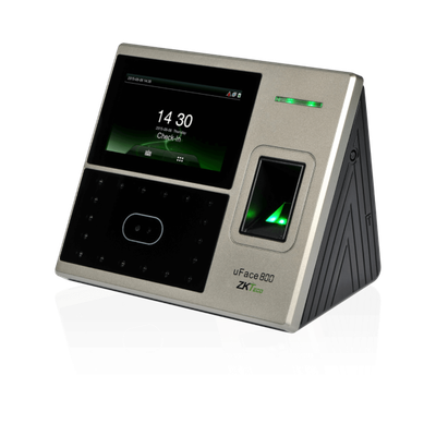 ZKTeco – uFace800 Plus, Fingerprint and RFID Access Control Device with Time Attendance and Access Control ID Terminal