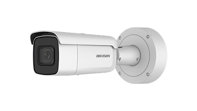 Caméra réseau Bullet à focale variable alimentée par DarkFighter 4 MP