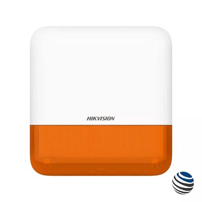 Hikvision DS-PS1-E-WB orange Wireless External Sounder​ 110 decibels for Hikvision AX PRO alarm