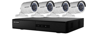 Analog video surveillance KIT DS-J142I(STD)/7204HGHI-F1(STD)+4CAM