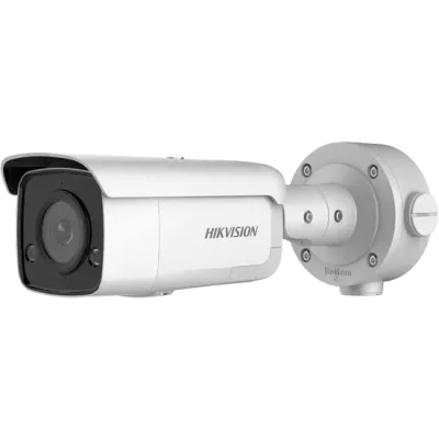 5 MP AcuSense Fixed Bullet Network Camera with Strobe Light and Siren