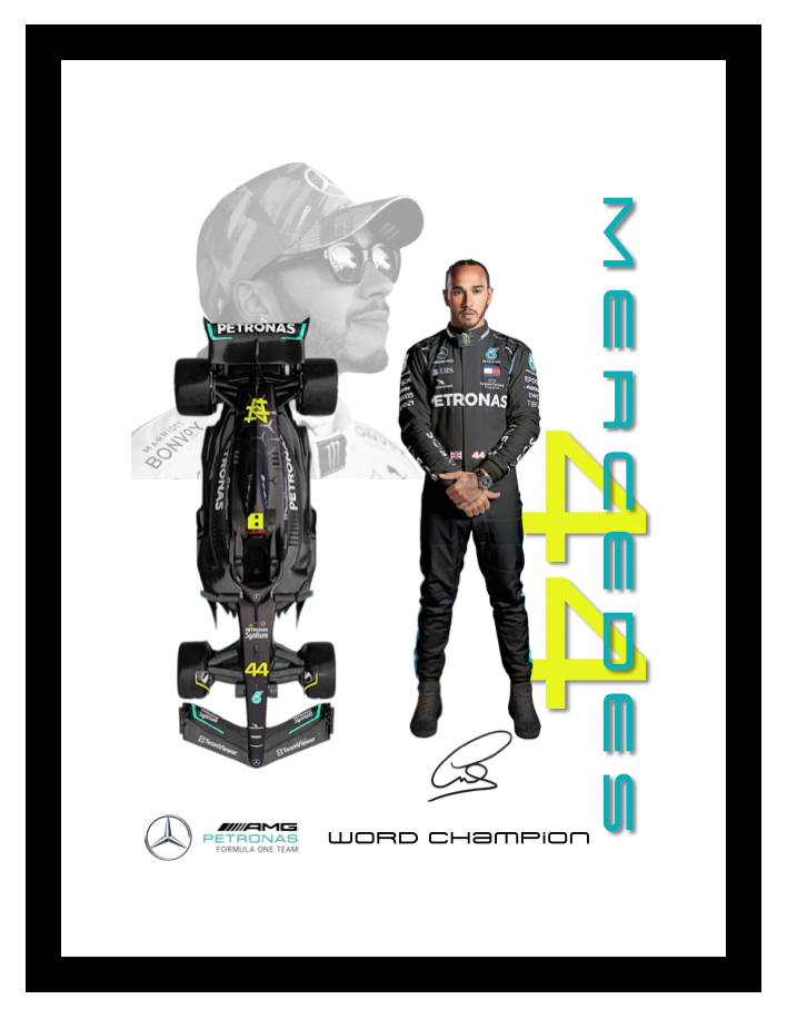 F1 MERCEDES L.HAMILTON 2023 1:24