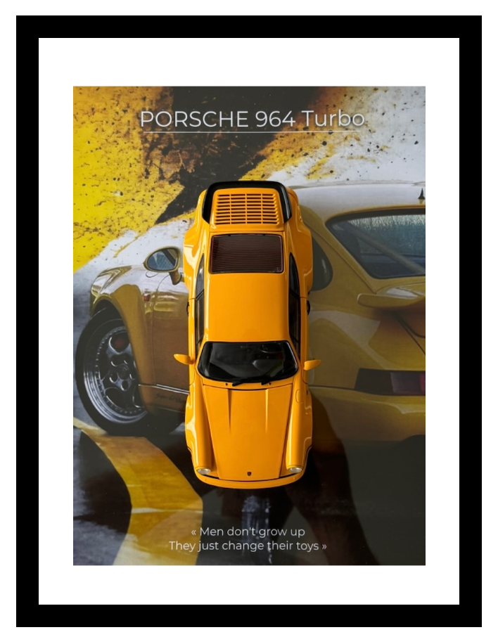 PORSCHE 964 TURBO 1:18