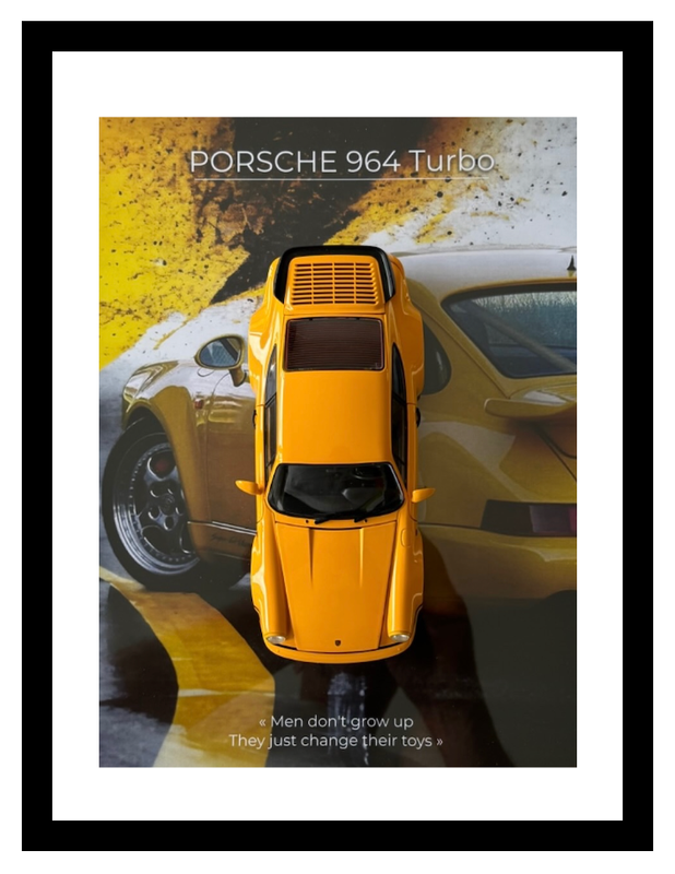 PORSCHE 964 TURBO 1:18